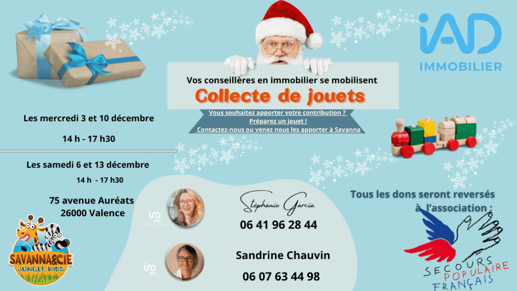 collecte solidaire de jouets valence