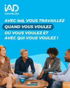 reconversion dans l'immobilier avec Stéphanie Garcia IAD Valence - conseillère en immobilier