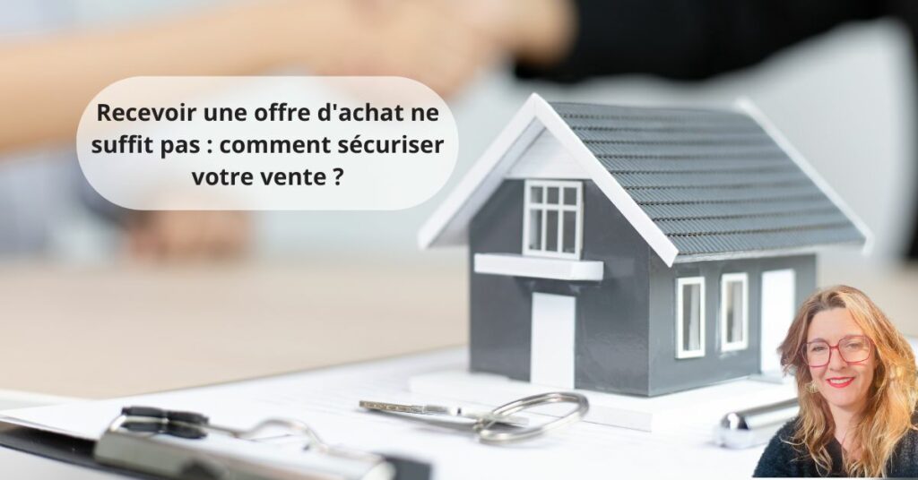Signature d'une offre d'achat immobilière après vérification du financement à Valence